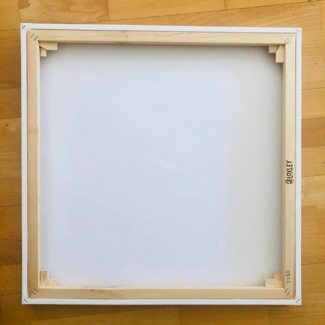 Textile "Lilies in Green" Contemporary Botanical Acrylic Painting For Sale - Image 7 of 9