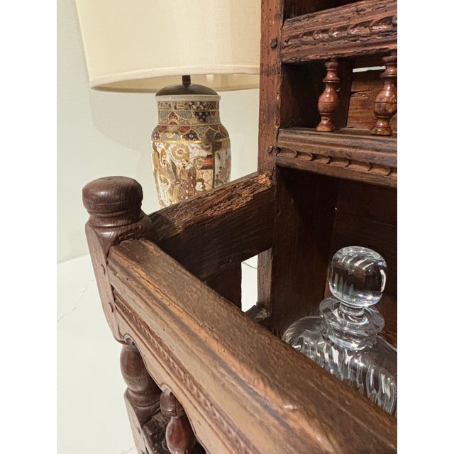 19th Century Antique French Breton Baguette Shelf / Étagère a Pain / Antique Breton Bar Shelf / Antique Breton Pantry Shelf For Sale - Image 5 of 18
