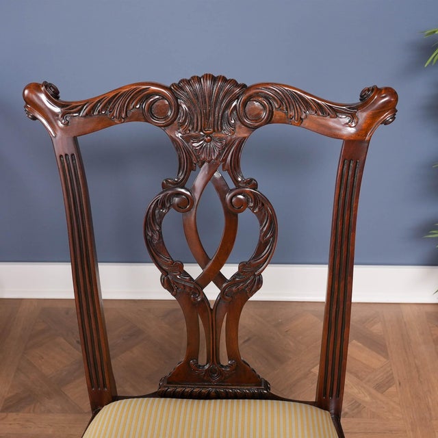 Niagara Furniture Philadelphia Chippendale Chairs, Set of 10 For Sale - Image 14 of 14