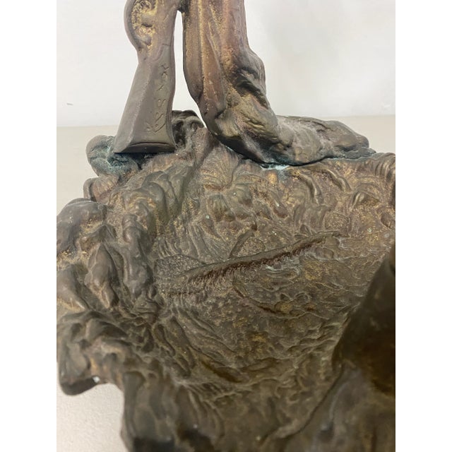 Early 20th Century Early 20th Century Cast Iron Fireplace Tool Stand or Umbrella Stand C.1920 For Sale - Image 5 of 11