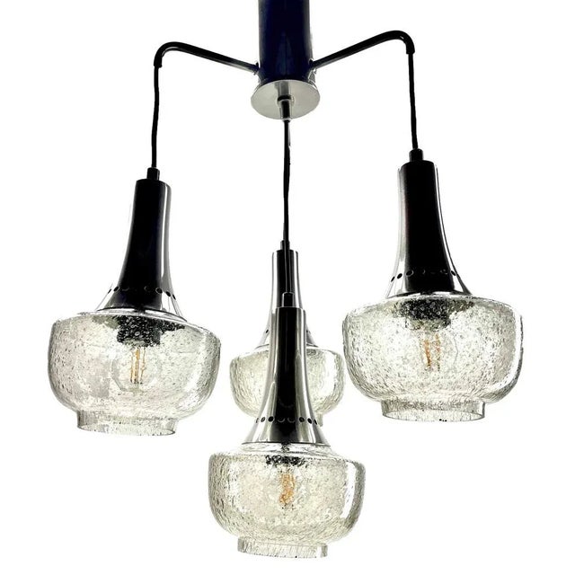 Vintage Iconic Cascade Lamp attributed to Raak Nederland, Amsterdam, 1960s For Sale - Image 4 of 13