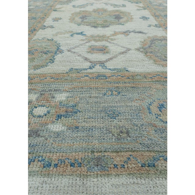 Early 21st Century Turkish Oushak Rug 3'11" x 5'10" #17899 For Sale - Image 5 of 8