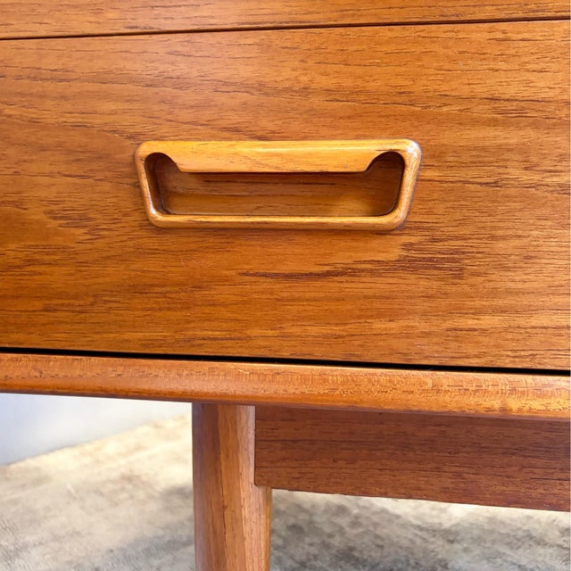 Danish Modern Teak Eight-Drawer Sideboard, 1960s For Sale - Image 9 of 12