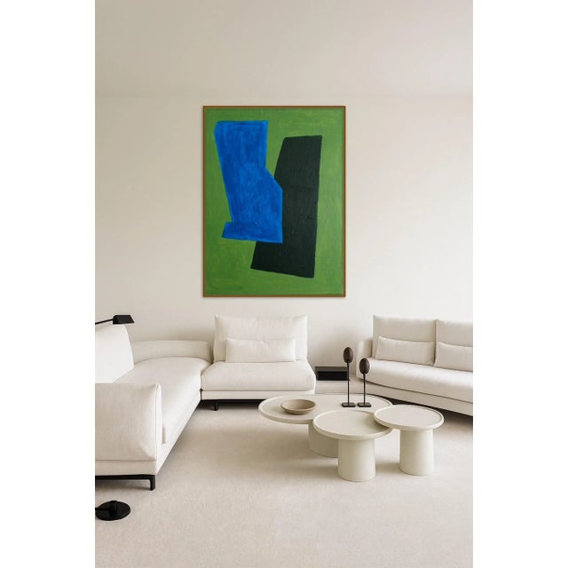 Bodasca, Blue Green, 2025, Canvas For Sale - Image 9 of 10