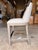 Contemporary Bernhardt Light Gray Leather Counter Stool For Sale - Image 3 of 10