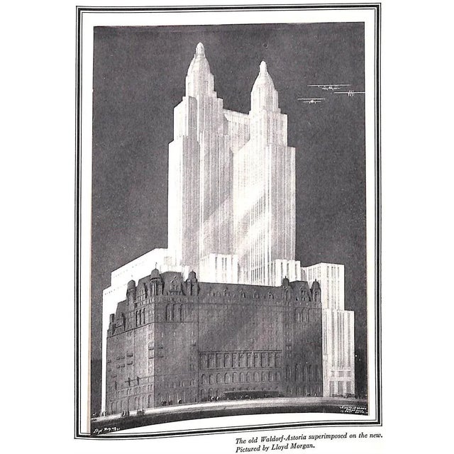 1930s "The Unofficial Palace of New York a Tribute to the Waldorf-Astoria" 1939 Crowninshield, Frank [Edited By] For Sale - Image 5 of 18