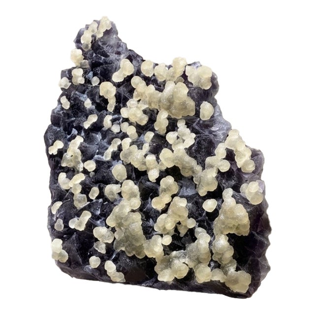 Yellow Purple Fluorite Specimen by Stillmantle For Sale