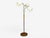 Mid-Century Modern Swedish Modern, Adjustable Floor Lamp, Wood, Brass, Red Lacquer, Sweden, 1940s For Sale - Image 3 of 12