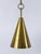 Mid-Century Modern Perforated Brass Pendant, Sweden, 1950s For Sale - Image 11 of 18