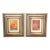 Pair of Still Life Oil on Canvas Painting's, Carved Framed Silver & Gold For Sale