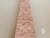 Vintage 1980s Maitland-Smith pink stone tessellated obelisk. This piece captures the the luxurious style of the Hollywood...
