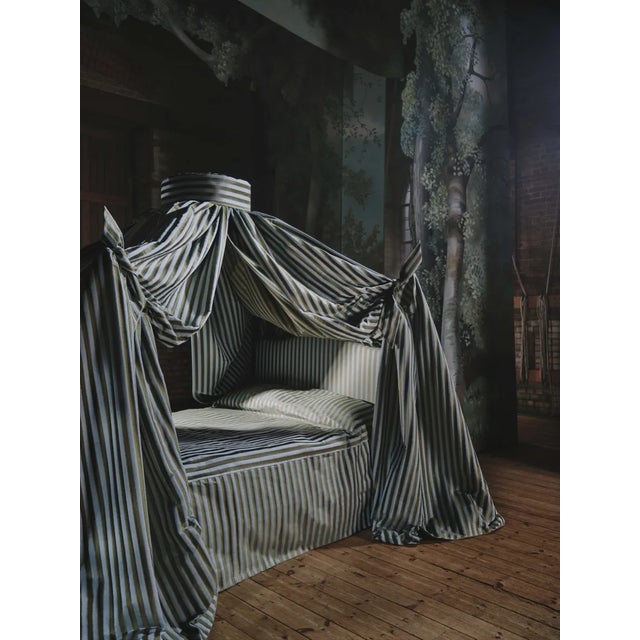 Traditional Sanderson Regency Aperigon Fabric in Gobelin/Porcelain For Sale - Image 3 of 3