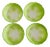 Rustic Europe Ceramic Cabbage Rice Bowl - Set of 4 For Sale