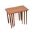 Mid-Century Modern Vintage Danish Teak Nesting Tables by H.W. Klein for Bramin, 1960s, Set of 3 For Sale - Image 3 of 10