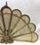Mid 20th Century Vintage 1950's Art Deco Peacock Fireplace Screen For Sale - Image 5 of 18