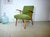 Green Mid-Century Modern Easy Chair in Green, 1950s For Sale - Image 8 of 8