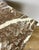 Brown Antique French Oak Bedside Table with Marble Top For Sale - Image 8 of 10