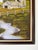 Green 1970’s Vintage Impressionist Farm River Landscape Oil on Canvas Painting, Framed For Sale - Image 8 of 11