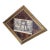 Vintage Faux Tortoiseshell Matted Piranesi Print For Sale
