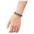 Green Bochic “Capri” Vintage Zambian Emerald & Diamond Bracelet Set 18K Gold & Silver For Sale - Image 8 of 15