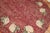 Red Vintage Zabihi Collection Floral Botanical American Hooked Oval Size Rug - 6'8" x 9'7" For Sale - Image 8 of 9