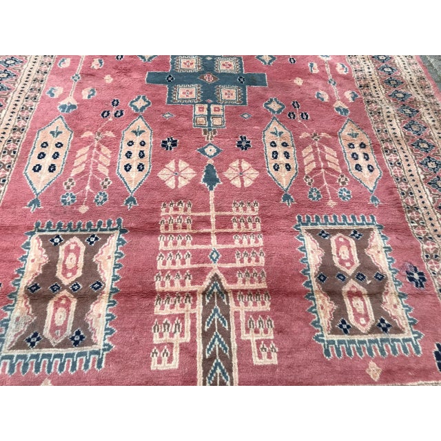 Vintage Pakistani Rug For Sale - Image 10 of 14