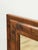 Vintage MCM Walnut Burlwood Tiger Oak Wall Mirror Antique Frame Hanging Mirror For Sale - Image 10 of 13