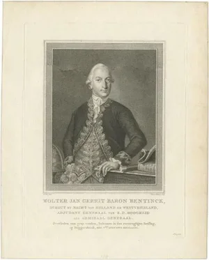 Vinkeles, Portrait of Bentinck, Paper