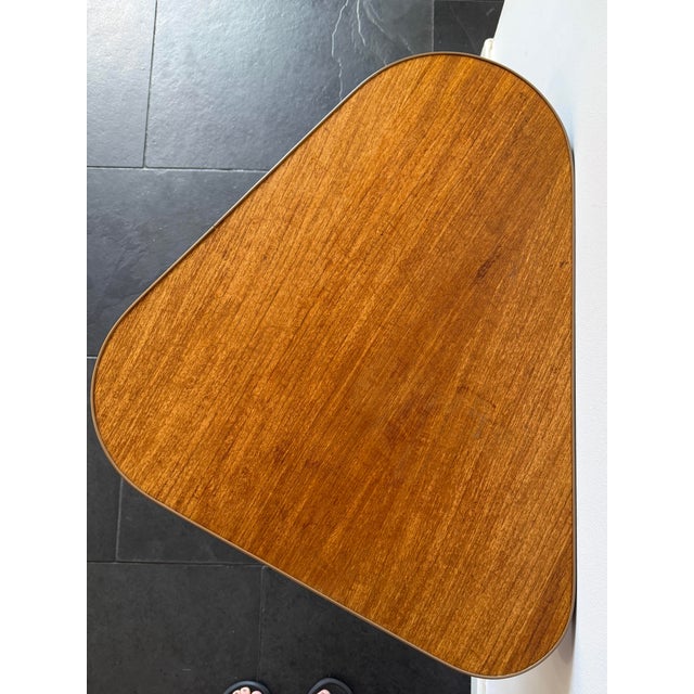 Brown Large Mid-Century Modern Asymmetrical Wooden Coffee Table, 1960s For Sale - Image 8 of 12