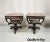 Vintage French Empire Style Mahogany Paw Feet Side Tables - a Pair For Sale - Image 13 of 13