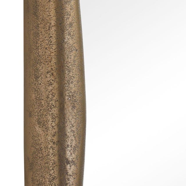 Contemporary Newly Made Bronze Tall Mirror For Sale - Image 3 of 3