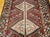 Persian Vintage Persian Shiraz Tribal Area Rug, Hand-Knotted Wool, Geometric Pattern, Burgundy & Ivory, 5x10 For Sale - Image 3 of 18