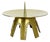 Modernist Brutalist Sculptural Brass Candleholder in the style of Auböck, Austria, 1950s For Sale