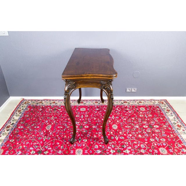 French Rococo Style Game Table For Sale - Image 6 of 18