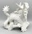 Ceramic Large 20th Century Blanc De Chine Fitz and Floyd Chinoiserie Dragon Figurine For Sale - Image 7 of 12