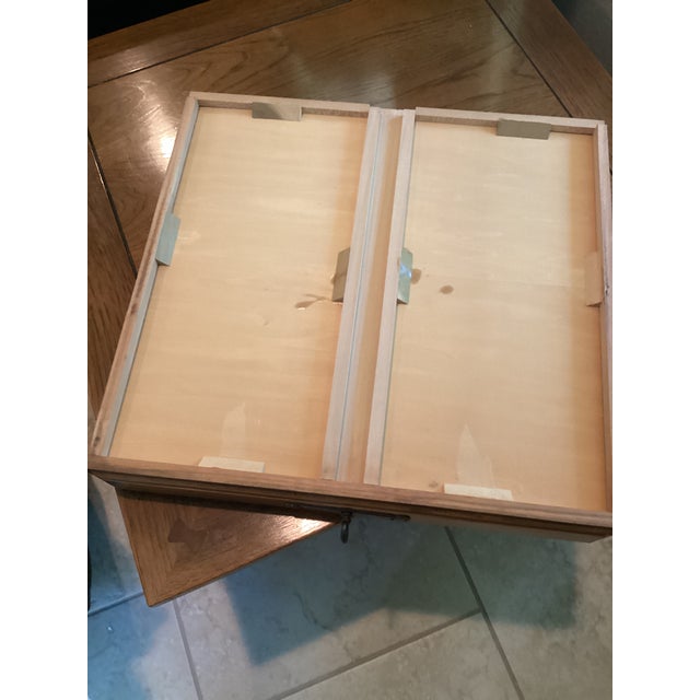 Wood Mid-Century 1960s Traditional Maple End Tables - A Pair For Sale - Image 7 of 11
