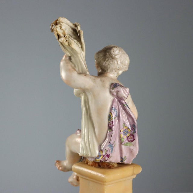 German Porcelain Figurines, Set of 3 For Sale - Image 12 of 14