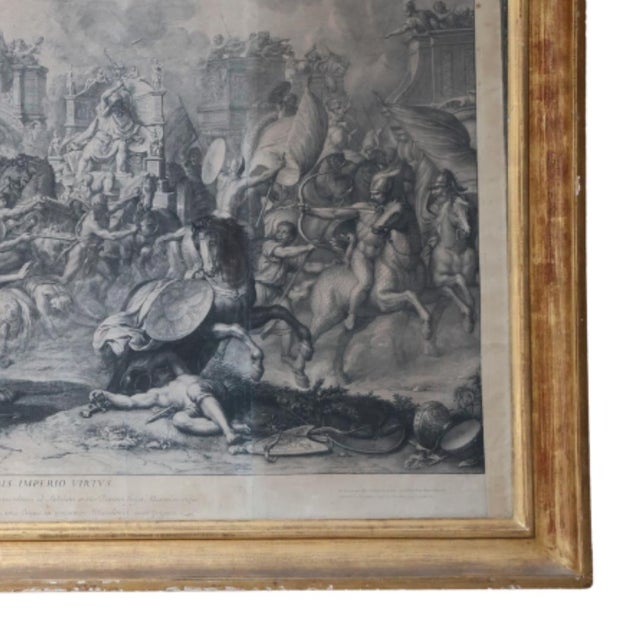 Traditional 17th Century French Empire of the World Engraving For Sale - Image 3 of 3