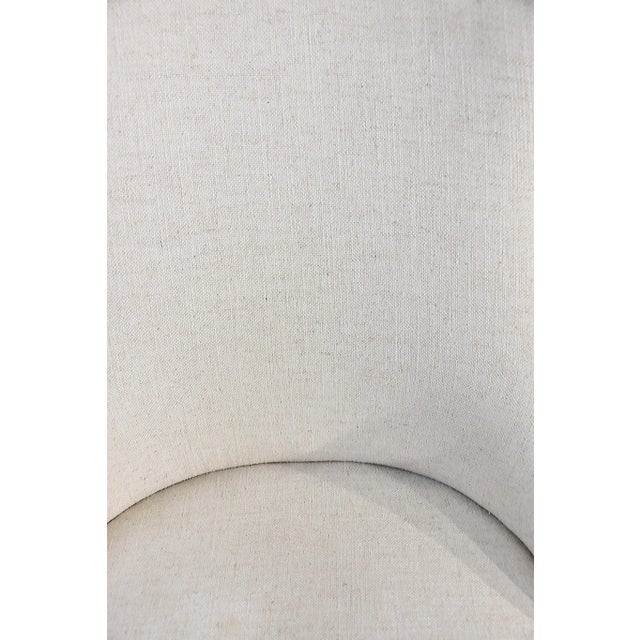 Textile Le Jeune Upholstery "Emily Dining Chair" Showroom Model For Sale - Image 7 of 11