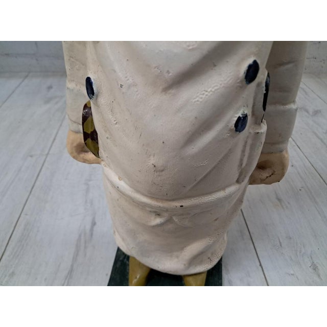 Vintage Cast Iron Butchers Pig Advertising Prop, 1930 For Sale - Image 15 of 18