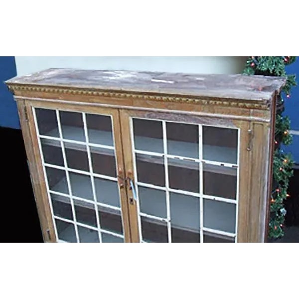 Traditional Antique Walnut Cabinets - A Pair For Sale - Image 3 of 4