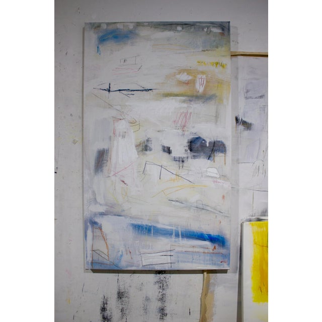 Abstract "Long Story Short: It Was Both... Breathtaking and Meaningless" Original Abstract Painting by Brian Jerome For Sale - Image 3 of 4