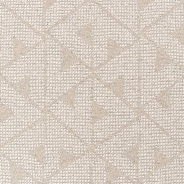 A handsome blend of linen, cotton and wool, this woven geometric pattern has lovely dimension, luxe texture and...