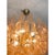 Contemporary Clear and Gold Murano Glass Petali-Selle Chandelier by Simoreng For Sale - Image 3 of 10