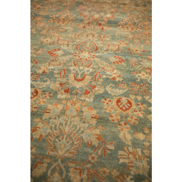 Old New House Antique Distressed Sarouk Carpet - 8'3" x 13'4" For Sale - Image 4 of 12