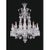 Metal Collection Regina Chandelier in Metal and Crystal by Jago For Sale - Image 7 of 10