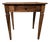 18th Century Provincial Walnut Writing Table For Sale