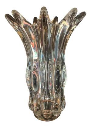 Vannes France Crystal Vase