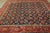 1800s Blue Navy Mina Khani Tribal Antique Nw. Persian Rug With Inscription Dated 1808 8' 4" X 10' 4" Handknotted Wool Carpet For Sale - Image 4 of 6