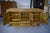 Mid-Century Modern Brutalist Art Deco Oak Sideboard in the style of Charles Duduyt, 1930s-1940s For Sale - Image 3 of 17